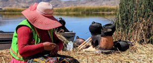 Iles Uros lac Tititcaca