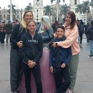 Aurélie, Sabrina et leurs enfants 4 personnes Juillet 2024 Annecy